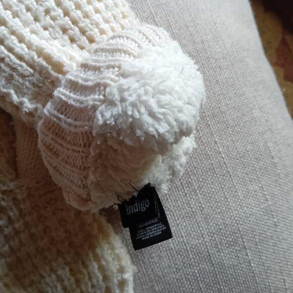 Indigo Alpaca Winter Mittens - Picture 3 of 4